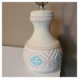 Southwestern Style Pottery Lamp Southwestern Style Pottery Lamp