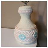 Southwestern Style Pottery Lamp