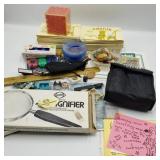 Flat of Arts/Crafts, and Cards Flat of Arts/Crafts, and Cards