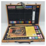 Gallery Art Set w/ Wooden Carry Box