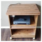 Cart w/ VHS Player