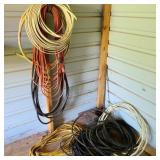 Lot of Copper Wire, Extension Cords, & Scrap Steel Lot of Copper Wire, Extension Cords, & Scrap Steel