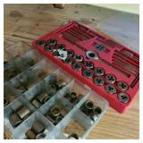 38 Pc. Tap & Die Set w/ Bushings 38 Pc. Tap & Die Set w/ Bushings
