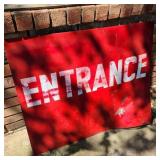 Metal Entrance Sign Metal Entrance Sign
