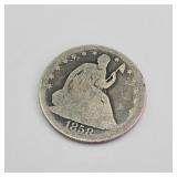 1858 Seated Liberty Half Dollar 1858 Seated Liberty Half Dollar