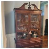 Huntley Furniture Mahogany China Cabinet