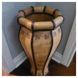 Wilco Wooden Tribal Vase