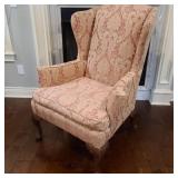 Queen Anne Wingback Chair