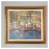 38' x 41' River Scene Art