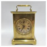 Waterbury Clock Co. Brass Carriage Clock