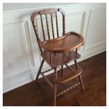 Vintage Jenny Lind Style High Chair