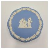Wedgewood Jasperware Scalloped Trinket Box