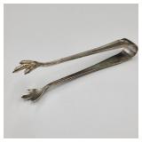 Sterling Silver Talon Cocktail Tongs (23.8g)