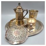 Small Lot of Silver Plate