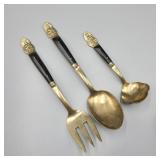 Vintage Siam Brass Flartware