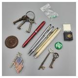 Lot w/ Esterbrook & Scheaffers Fountain Pens