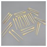 Lot of 30 Vintage Bone Cocktail Sticks