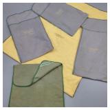 5 Cloth Silver Bags