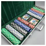 Poker Chip Set in Hard Case