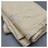 Full/Queen Off-White Cotton Blanket