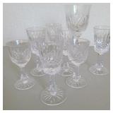 Lot of Crystal Stemware