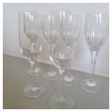 Lot of 6 Wine Glasses
