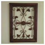 Iron & Wood Wall Art