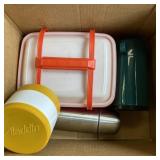 Box #17 Aladdin Thermos Tupperware & More