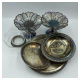 Box #23 Miscellaneous Silver Plate
