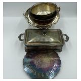 Box #22 Miscellaneous Silver Plate