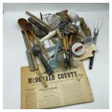Box #62 Lot of Kitchen Items & McDonald County MO