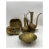 Box #88 Miscellaneous Brass to Include Miniature