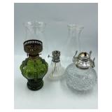 Box #116 vintage Oil Lamps