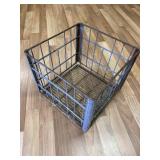 Box #141 Foremost Metal Milk Crate