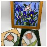 Box #147 Stained Glass Pieces for Hanging