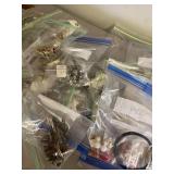 Box #152 Costume Jewelry Bagged Lot