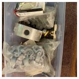 Box #201 Miscellaneous Items in Plastic Shoe Box