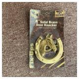 New Brass Horse Door Knocker