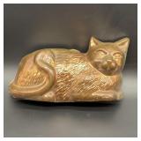 Vintage Copper Style Cat Mold