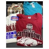 New U of A Shirts, Ladies Top, Flannel Men