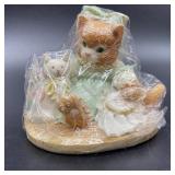 Vintage Numbered Enesco Calico Kittens NeIn Box