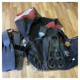 Scuba Gear BCD Vest Bag Flippers Snorkel Mask