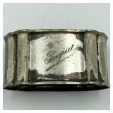 Sterling Napkin Holder 800 Sterling "Ingrid" 30