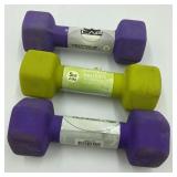 3 Weights 5 Pounds Each
