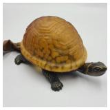 Small Brass Turtle Lamp
