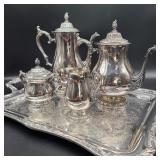 W. M. Rogers Silver Plate Set