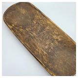 24" Wooden Dough Bowl