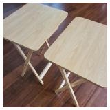 Pair of Folding Tables