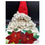 26" x 24" Quilt w/Santa Craft 31" Long