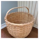 Large Round Split Oak Basket